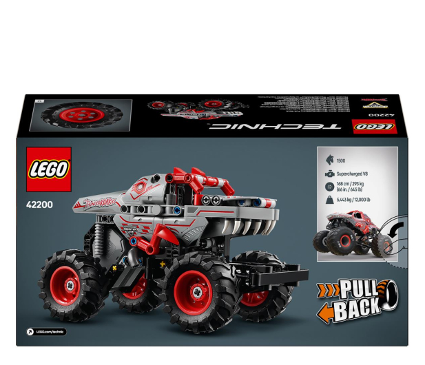 LEGO Technic 42200 Monster Jam ThunderROARus - 1284214 - zdjęcie 6